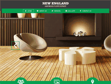 Tablet Screenshot of nehardwoodfloors.com